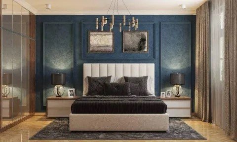 Executive Master Suite with Dressing Console