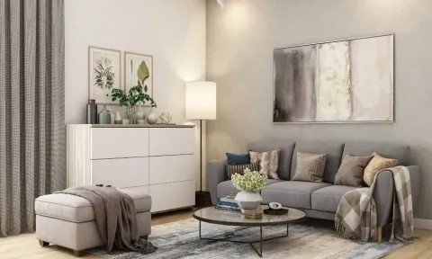 Architectural Library & Entertainment Wall